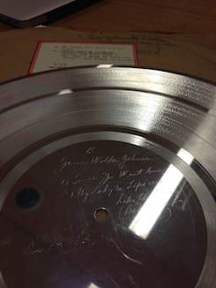 Aluminium Transcription Disc c1935