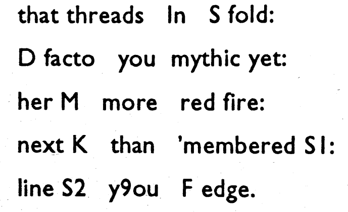 Figure 2. Wah, Fred. “Artknot 32.” Alley Alley Home Free. Red Deer College Press, 1992, pp. 94.